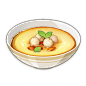 Lotus Seed and Bird Egg Soup : Lotus Seed and Bird Egg Soup is a food item that the player can cook. The recipe for Lotus Seed and Bird Egg Soup is obtainable from Bubu Pharmacy for 2,500 Mora. Depending on the quality, Lotus Seed and Bird Egg Soup decrea
