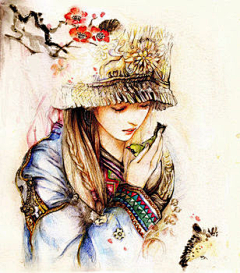 想流云采集到插画 头像