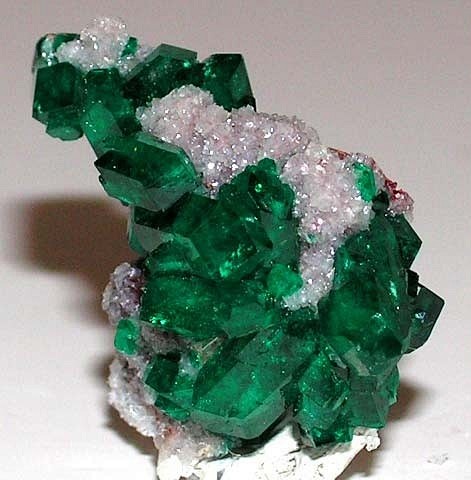 Dioptase / Tsumeb Mi...