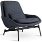 Blu Dot Field Lounge Chair in Brown