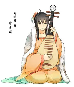 全职高手 周泽楷 同人图 插画 壁纸 | 全明星春晚《桃花扇》 | 半次元-第一中文COS绘画小说社区