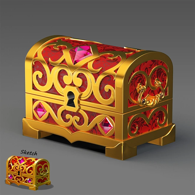 Chest 02-花瓣网