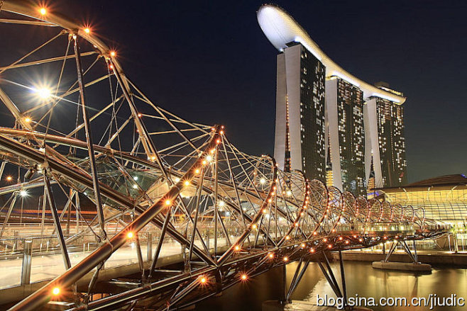 新加坡人行雙螺旋橋