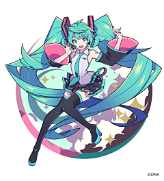 环艺小白白白白采集到是时候为『初音』开一个画板了