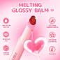 Jual 【NEW】PINKFLASH Melting Glossy Balm Dewyful Glossy Long-lasting Moisture Lip Balm | Shopee Indonesia