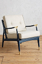 Lacquered Haverhill Occasional Chair #anthropologie