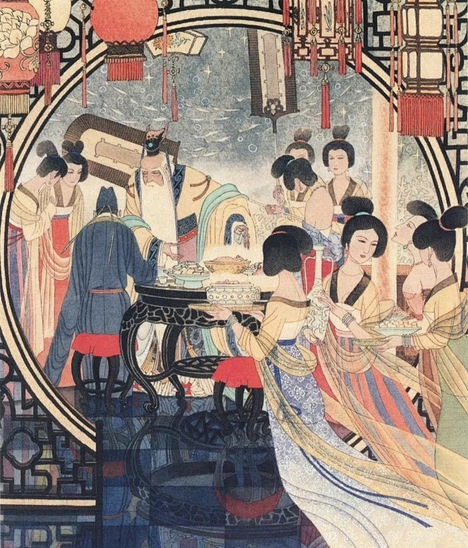 《柳毅传书》，是温州画家戴宏海于八十年代...