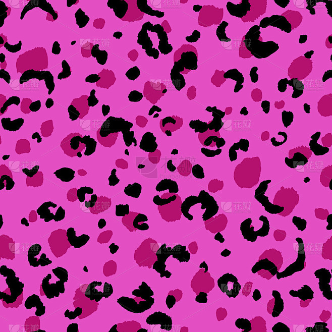 Abstract modern leopard seamless pattern. Animals