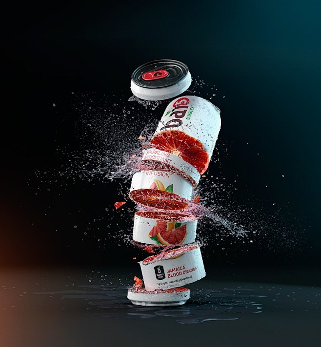 果汁饮料创意广告设计欣赏