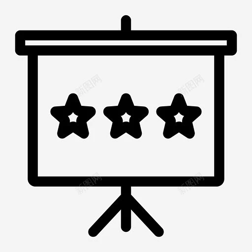 屏幕投影仪评级大屏幕讲解员图标 标志 UI图标 设计图片 免费下载 页面网页 平面电商 创意素材-花瓣网