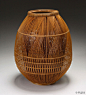 日本竹器工艺:旧金山的亚洲艺术博物馆，收录了日本各个时期的多位竹编大师的艺术作品