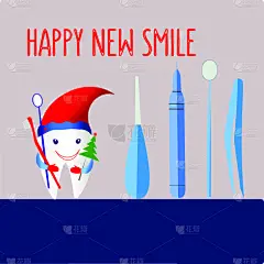 贺卡,背景,绘画插图,矢量,牙齿,文字,可爱的,圣诞树,节日,股票