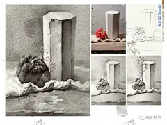 独霸艺考素描静物临摹范本2019烈公文化吴居才单体组合照片对画13-淘宝网