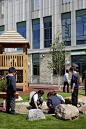 南丁格尔小学幼儿园 景观设计 - hhlloo : 在有限的场地上为室外的学习创造出色的场地