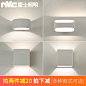 NVC雷士照明北欧简约LED卧室壁灯现代创意床头阅读灯墙壁过道灯