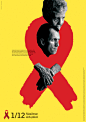 反艾滋病公益海报（ 25 years of AIDS awareness）(2)