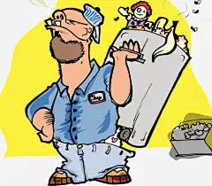肮脏乞丐插画免抠素材_新图网 https://ixintu.com 丢垃圾 乞丐 插画 肮脏