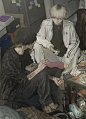 右手写就左手的灵魂-日本插画师RAID - 小红书