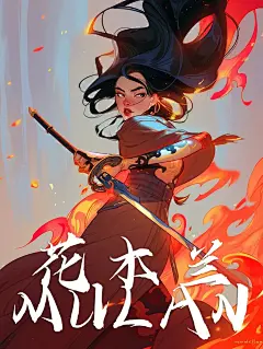脱我战时袍，著我旧时裳。花木兰MILAN