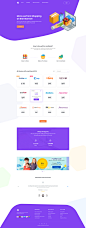 Cashback deal webbsite design ui ux webdesign illustration full pixel