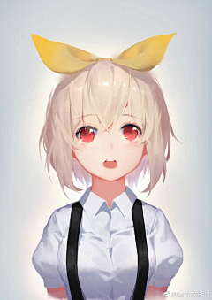 逆光的孩子采集到二次元