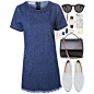 A fashion look from August 2015 featuring zipper dress, zara sneakers and crossbody shoulder bags. Browse and shop related looks.