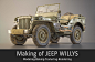 Making Of Jeep Willys, Martin Ostrolucky : .. we're going to show you the steps involved in creating a model of the iconic World War Two "Willys" jeep. We want to share our experience with you and present you our workflow.
If you are interested 