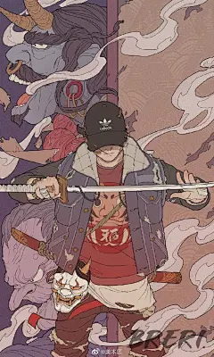 东方潮流武士风
,
人物插画设计师
,
breri ​​​​