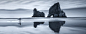 黑白沙滩海岛矢量背景高清素材 图片 沙滩 海岛 矢量 素材 背景 黑白 背景 设计图片 免费下载 页面网页 平面电商 创意素材