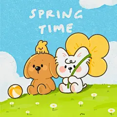 小狗的春天_1_波比星球 BOBI PLANET_来自小红书网页版