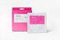 pink editorial mask Pack cosmetcis fluorescence color Korea