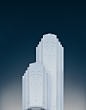 architecture building geometry gradient minimal night Photography  city Minimalism sunset