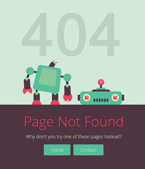 Creative 404 Error P...