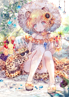 人需士心采集到动漫少女