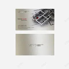 高档房地产建筑名片片高清素材 平面 设计图片 免费下载 页面网页 平面电商 创意素材