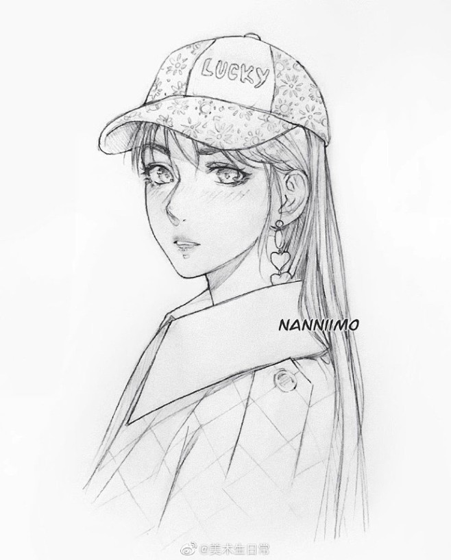 画师 Nanniimo 铅笔线稿 ​ ​...