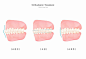 韩国简约牵引牙齿手绘素材牙齿矫正美容牙齿健齿插图插画设计PSD-淘宝网