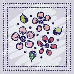 花的框架。手绘玫瑰和树叶矢量设计。手绘素描素描。装饰的名片。艺术绘画系列的卡片，空白和形式，模板。