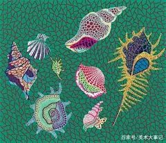 草间弥生代表作品赏析_360图片