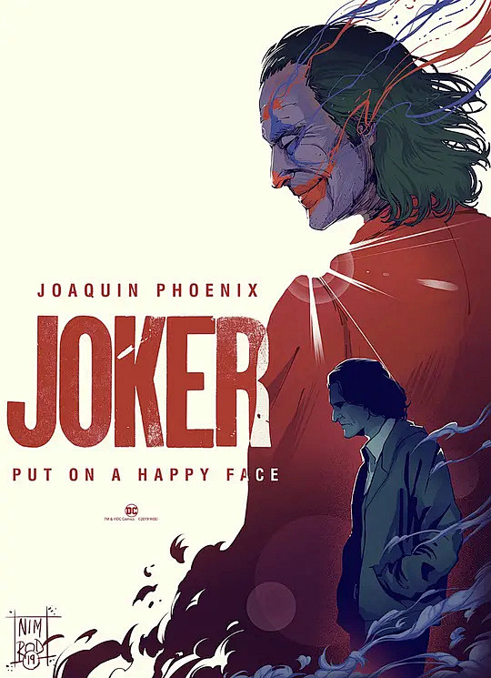 小丑joker海报