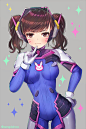 守望先鋒,D.VA，dva本子