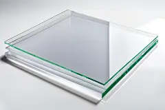 透明板子方形亚克力板摄影图图片