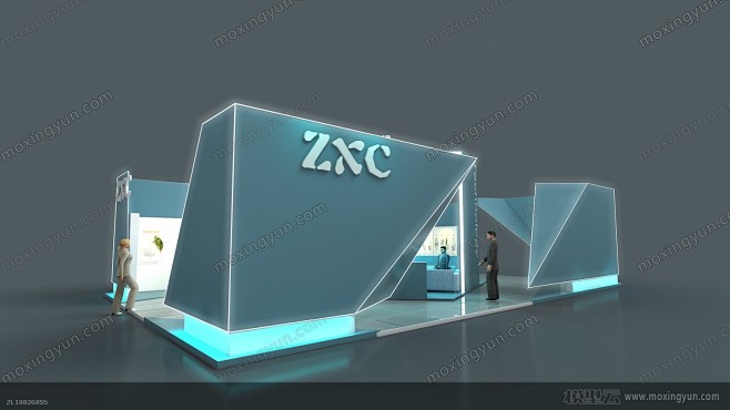 ZXC折纸式结构科技展览展示展台模型展览...