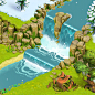 FAMILY ISLAND [LANDSCAPE] : Grass, plants, stones, and more of what created the game world
