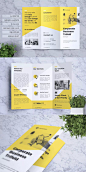 Corporate Business Flyer Template AI, EPS, PSD - A4 format paper size. Download