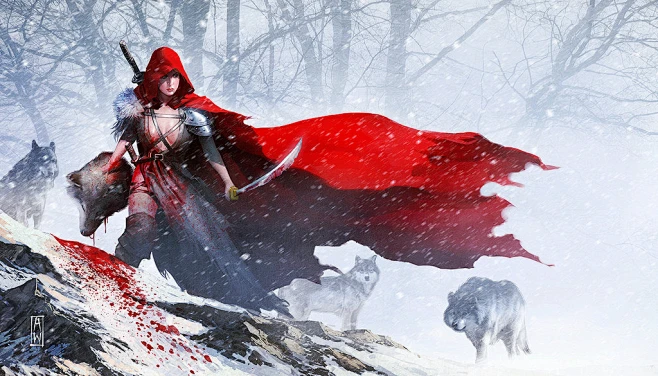Red Riding Hood-花瓣网