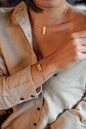 bracelet clean earrings handmade jewelry minimal modern Necklace pendant wood