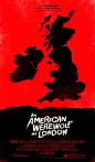 美国狼人在伦敦 海报