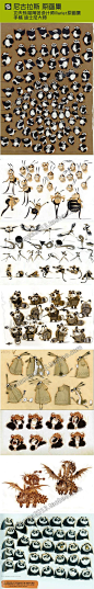 113张功夫熊猫角色设计师尼古拉斯Marlet原画集 手稿迪士尼大师-淘宝@北坤人素材