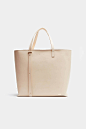 PB 0110 — Ab 15 Handbag   Natural — THE LINE